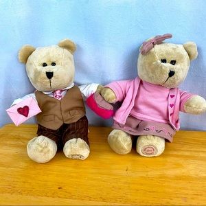 Starbucks Valentine’s Bearista Barista Bear 2007 58th & 59th Editions